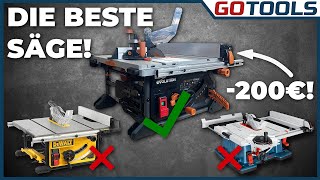 Diese Tischkreissäge hat uns echt überrascht – Evolution R255TBL+ im Härtetest