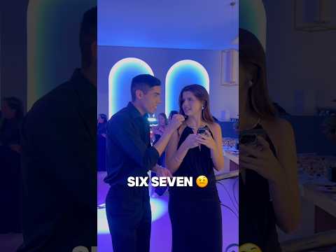 ela não sabe fazer six seven