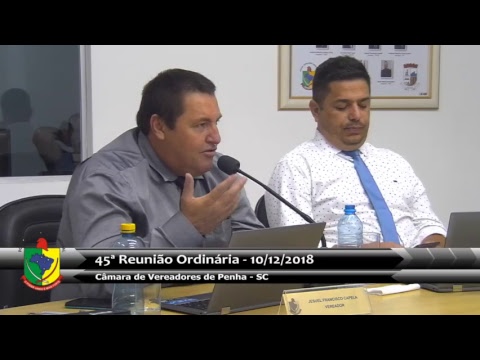 45ª Reunião Ordinária 10/12/2018