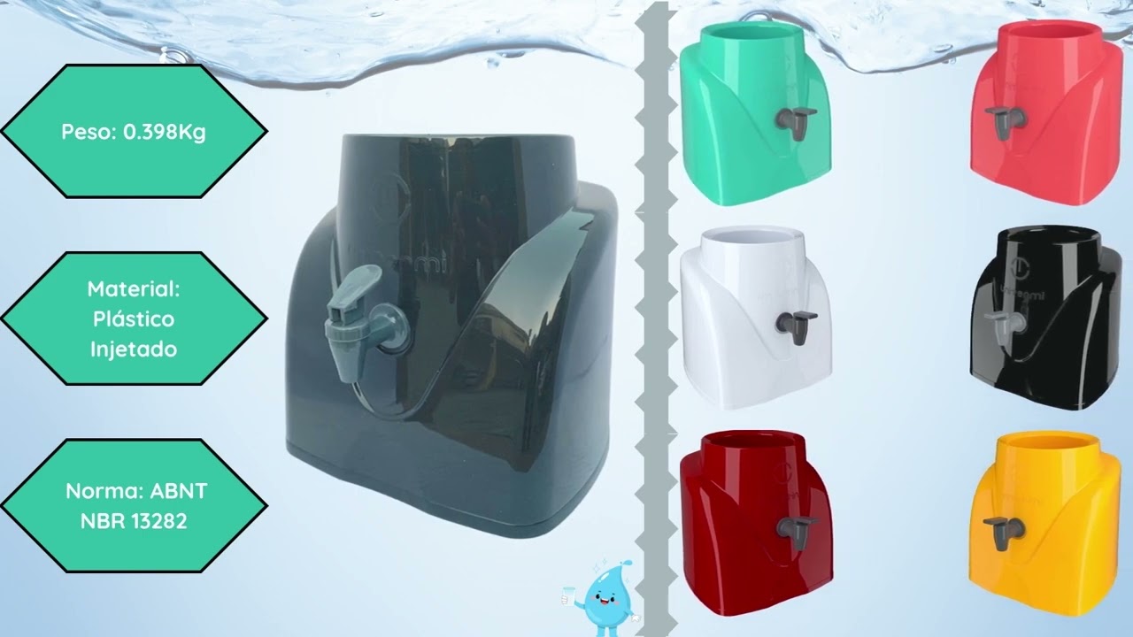 Suporte Para Galão de Água 10L 20L Unitermi Garrafão Bebedouro Base Garrafa Bombona de água Mineral