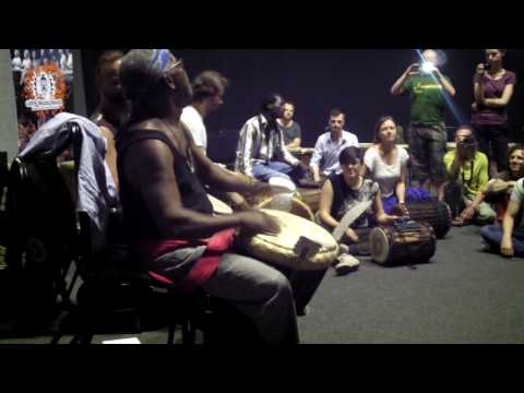 Famoudou Konate workshop in Poland 2017 Kassa / Dibon