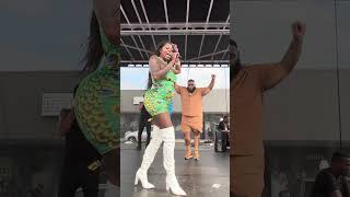 Aakosha performing at the unity event