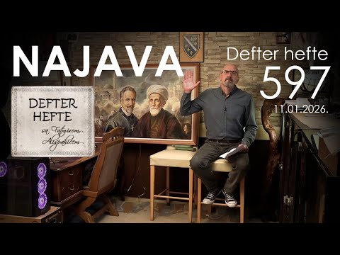 NAJAVA Defter hefte 597, 11.01.2026.