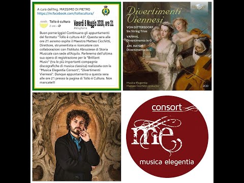MATTEO CICCHITTI & MUSICA ELEGENTIA - "Tollo è cultura 4.0"
