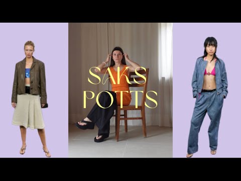 Shopping at SAKS POTTS, but the shop is my closet