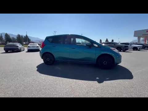 2015 Nissan Versa Note 5dr HB Auto 1.6 SV in Blue for sale at Murray Honda in Chilliwack, BC