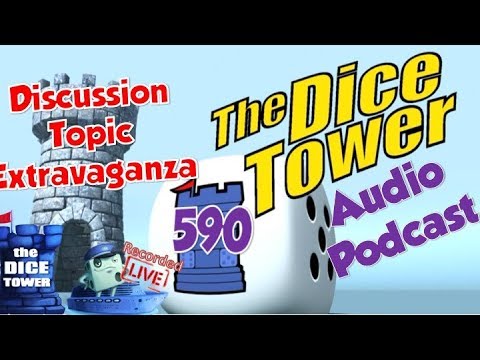 Dice Tower 590   Discussion Topic Extravaganza recorded live on Dice Tower Cruise 2019
