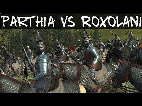 Total War Rome 2 Online Battle 172 Parthia vs Roxolani