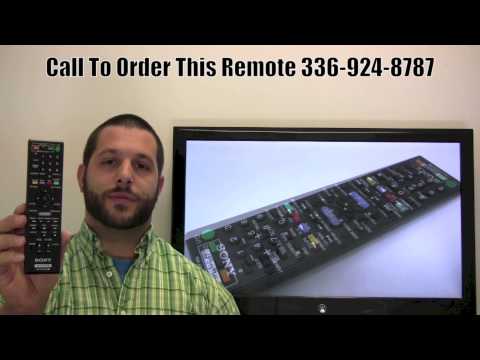 SONY RMADP053 Remote Control PN: 148764711 - www.ReplacementRemotes.com