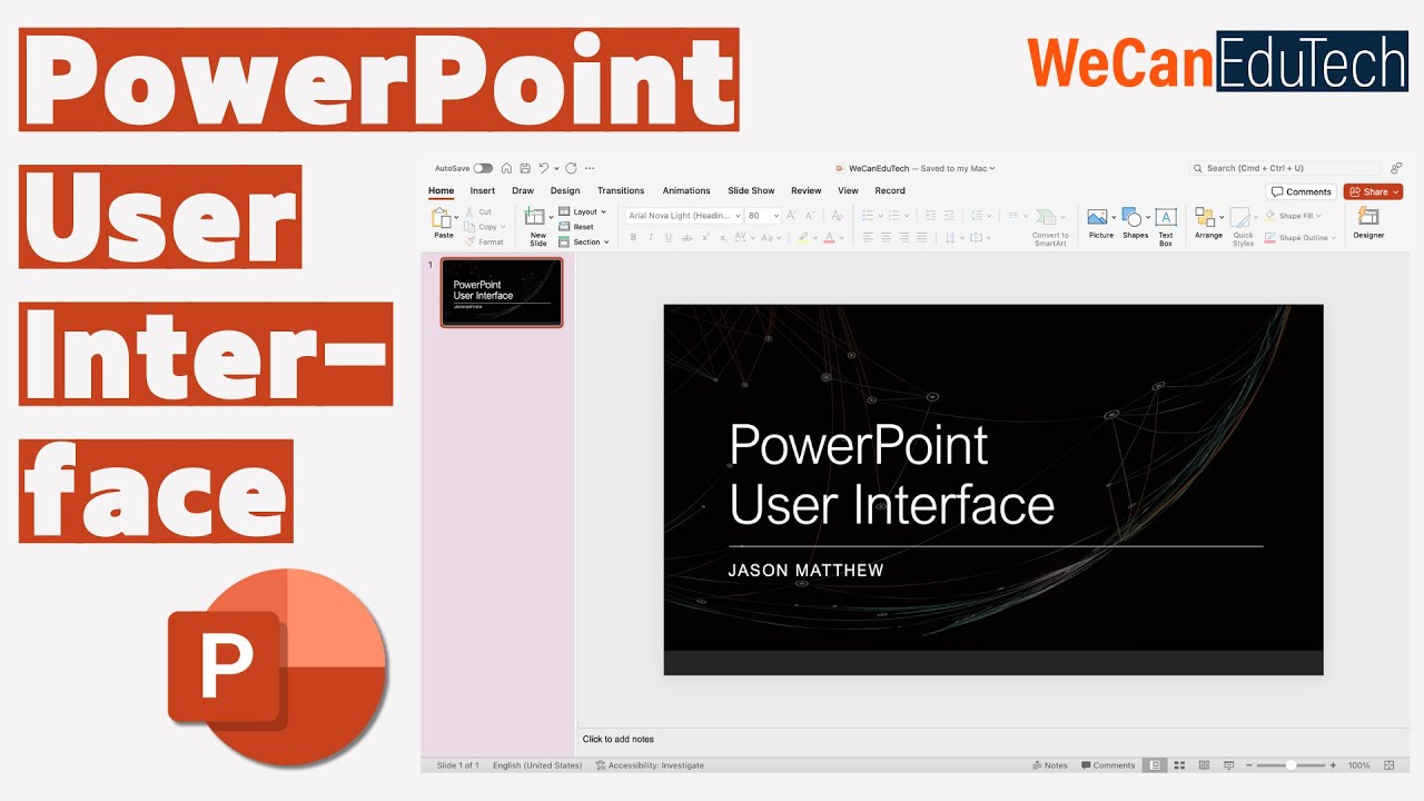 PowerPoint User Interface Overview