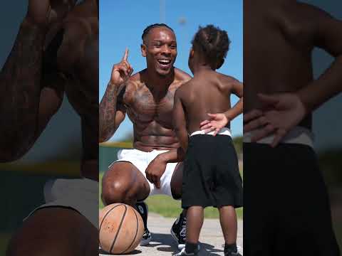 My son wanted to play basketball but his two year old height wasn’t tall enough, so we changed plans