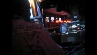 Dj-ing at the Black Finn in DC