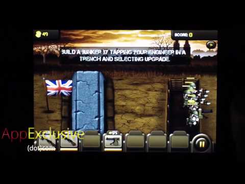 Trenches iPhone app Gameplay and Review
