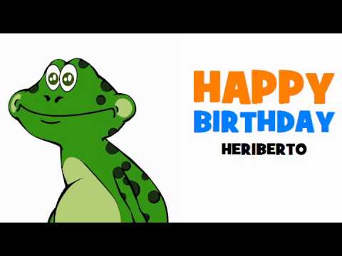HAPPY BIRTHDAY HERIBERTO!