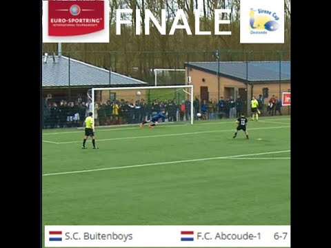 Keeper Sergio Euro-Sporting Sirene Cup (Oostende) U16 Finale FCAbcoude - Buitenboys