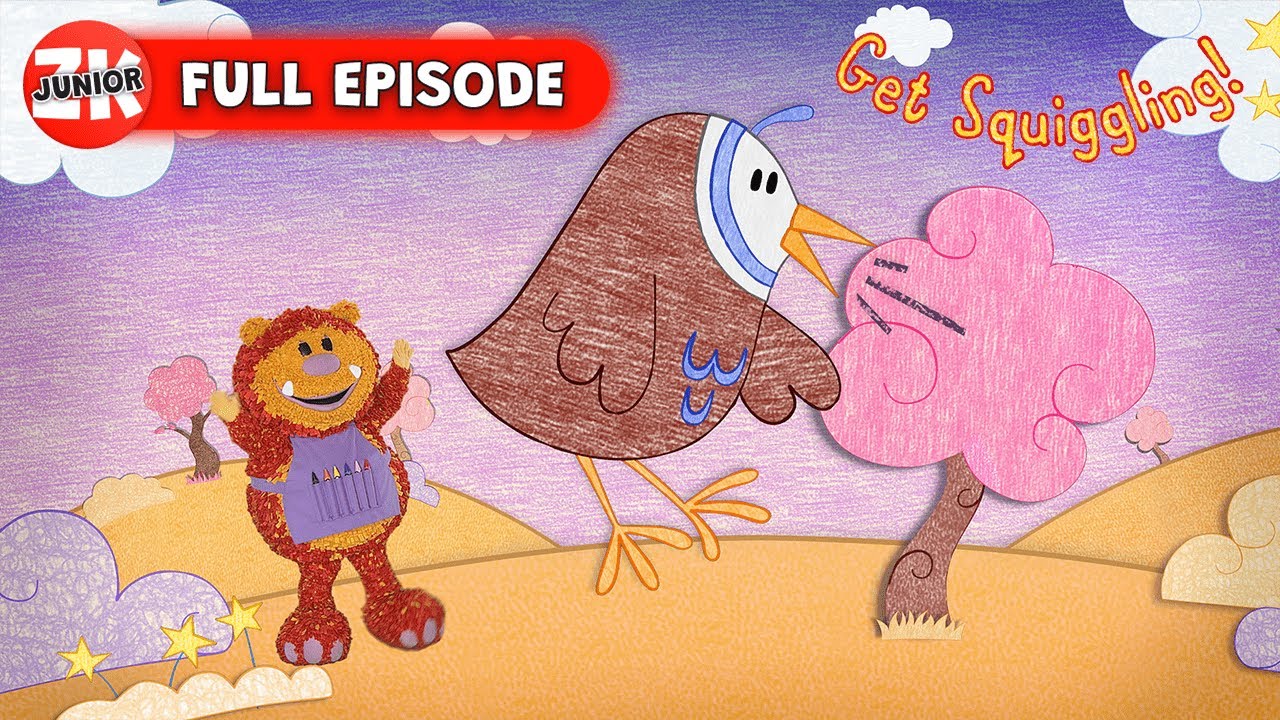 Letter Q 🖍️ | Get Squiggling Letters | Full Episode