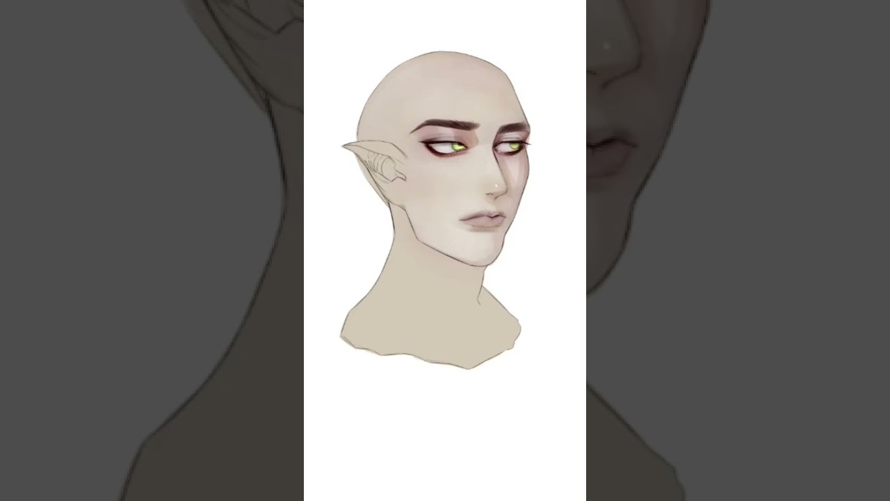 Follow me on Instagram, Facebook, Tiktok, Twitter and Deviant Art. 💙 #shorts #digitaldraw #vampire