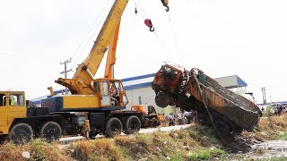 Download lagu Massive Dump Truck Accident Skills Recovery On Busy Road Use 2 Crane Truck Rescuer mp3 Download lagu Massive Dump Truck Accident Skills Recovery On Busy Road Use 2 Crane Truck Rescuer mp3