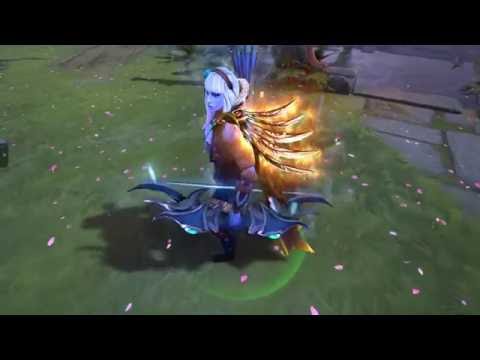 Golden Silent Wake - Drow Immortal - TI6 - Custom effect