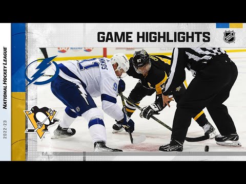 Lightning @ Penguins 2/26 | NHL Highlights 2023