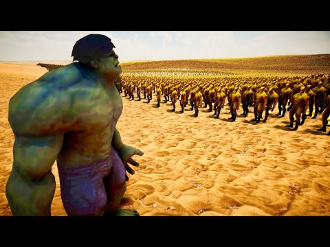 1 MILLION WOLVERINE vs 5,000 HULK | UEBS 2
