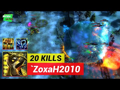 HoN Amun-Ra MOCK OF BRILLIANCE with FROSTFIELD PLATE - MVP