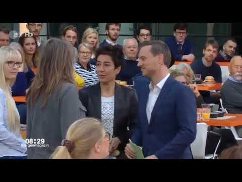 Eklat im ZDF Morgenmagazin - Zuschauerin läuft ins Bild sagt....