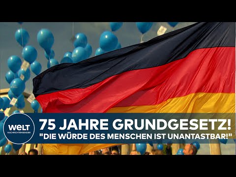 DEUTSCHLAND: 75 Jahre Grundgesetz! "Der freiheitlichste und wohlhabendste Staat, den wir je hatten!"