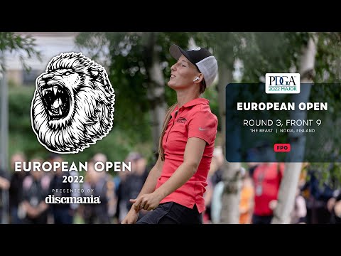 Round 3, Front 9 | European Open | FPO Lead | Pierce, Salonen, Allen, Mertsch