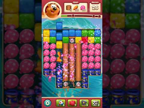 Toon blast 2929 crown 2 Stars