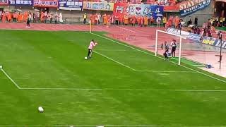 アルビレックス新潟vsFC町田ゼルビア　小島亨介選手の応援チャント(2022.10.23)