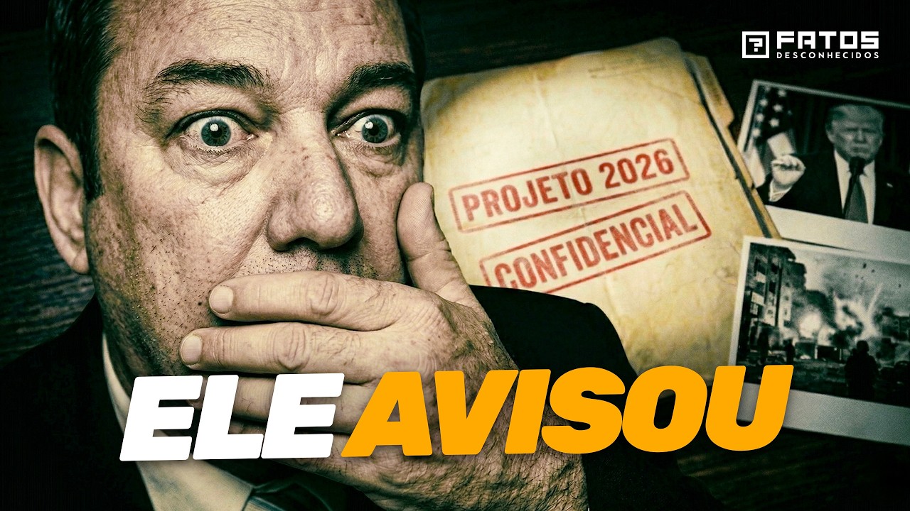 Ele disse que estão seguindo um roteiro... e previu 2026 com precisão.