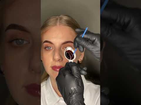 ELAN Система прямого фарбування брів FLASH TINT 15 SWEET CARAMEL amber brown