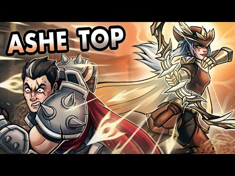 SO I PLAYED ASHE TOP FOR WHOLE STREAM....
