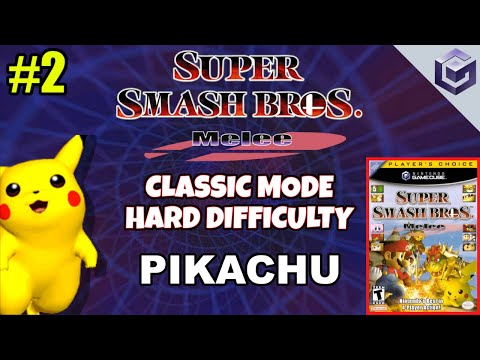 Super Smash Bros Melee | Classic Mode - Hard Difficulty | Pikachu (EP. 2)