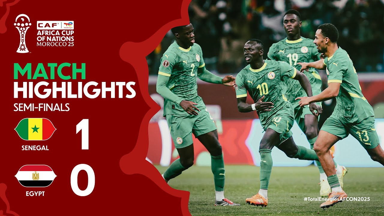 Senegal vs Egypt Highlights