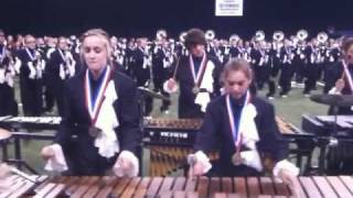 Avon Marching Black & Gold 2010 Grand National Encore pit close up