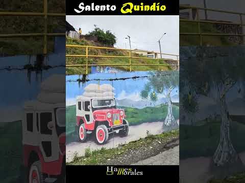 Salento  Quindío - Cuna del Turismo en el Eje Cafetero en Colombia - Parte # 1