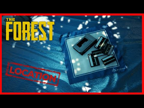 FIND ALL CASSETTES AND THE WALKMAN / LOCATION - The Forest 🌲