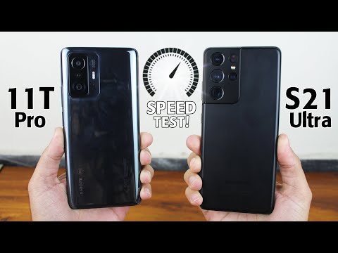 Xiaomi Mi 11T Pro vs Samsung S21 Ultra - SPEED TEST! Snapdragon 888 vs Exynos 2100