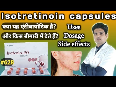 Isotroin capsules finished product isotretinoin 20 mg soft g...