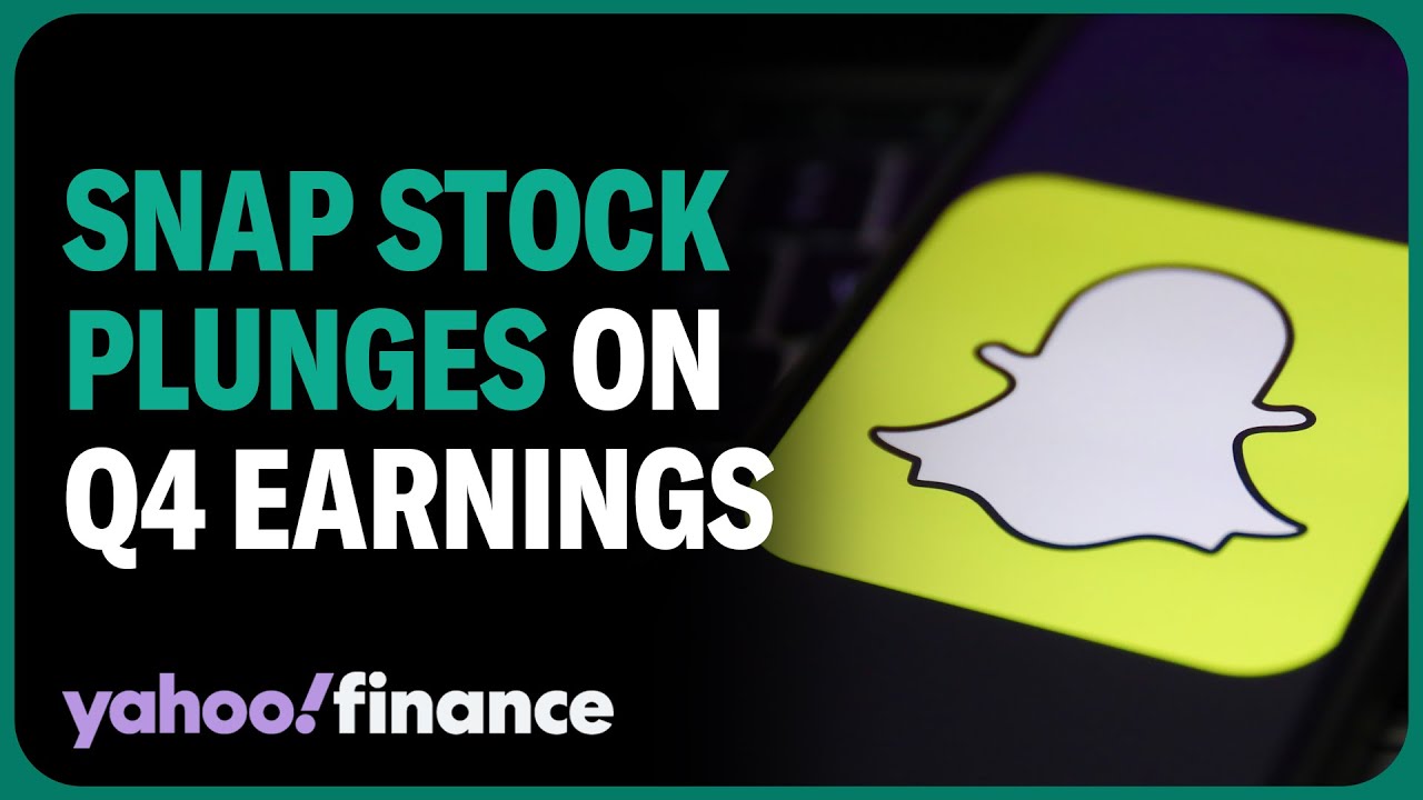 Snap stock plunges after missing on revenue and slower user growth