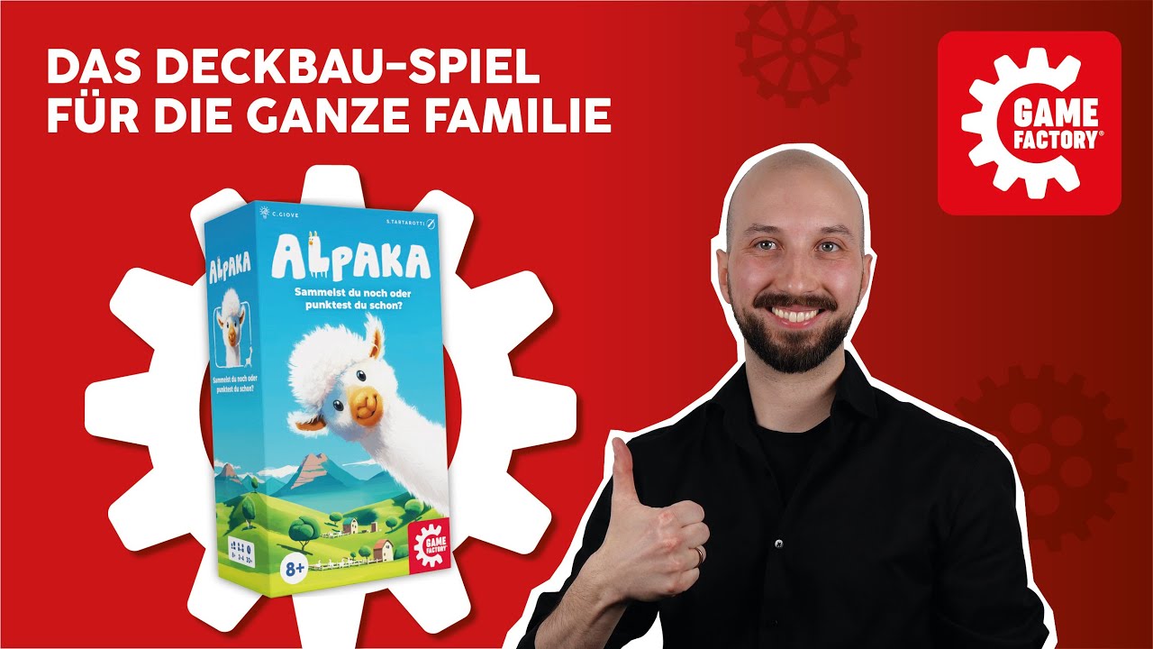 Game Factory Familienspiel Alpaka -DE- Game Factory Familienspiel Alpaka -DE-
