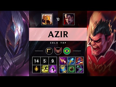 Azir Top vs Darius - BR Grandmaster Patch 25.15