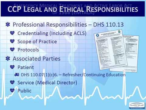 Critical Care Paramedic 3:  Medical-Legal and Ethical Aspects