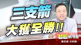 三支箭大獲全勝!!接下來鎖定【七月口袋名單】武力全開!!#七月口袋名單#武力全開#台虹#神達#美律|小武哥投資事務所|陳武傑 三支箭大獲全勝!!接下來鎖定【七月口袋名單】武力全開!!#七月口袋名單#武力全開#台虹#神達#美律|小武哥投資事務所|陳武傑