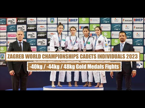 -40kg / -44kg / -48kg  Gold Medals Fights [ ZAGREB WORLD CHAMPIONSHIPS CADETS INDIVIDUALS 2023 ]