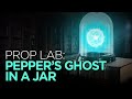 DIY Pepper's Ghost in a Jar