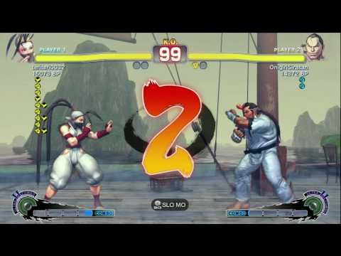 OnigiriSirasan [Dan] vs teriteri [Ibuki] - AOI MOMO [Bison] vs rubsv [Makoto] SSF4 Ranked