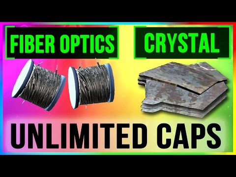 Fallout 4 UNLIMITED Caps, Fibre Optics, Crystal LOCATION GUIDE Where to find & Farm Infinite Rare Ma